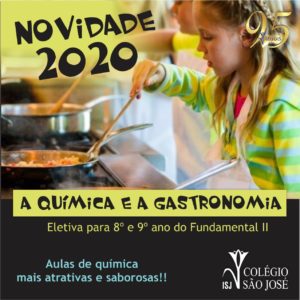Novidade 2020 - A Química e a Gastronomia