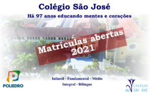 Colegio São José - Matriculas abertas 2021