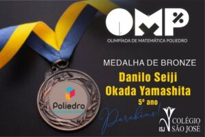 Medalha de Bronze, Danilo Seiji Okada Yamashita - 5° ano