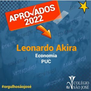 Aprovados 2022 - Leonardo Akira