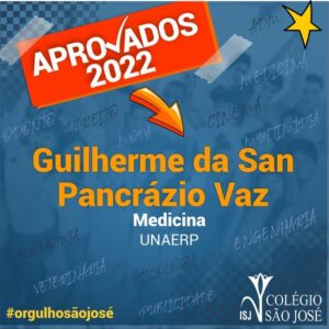 Aprovados 2022 - Guilherme da San Pancrázio Vaz